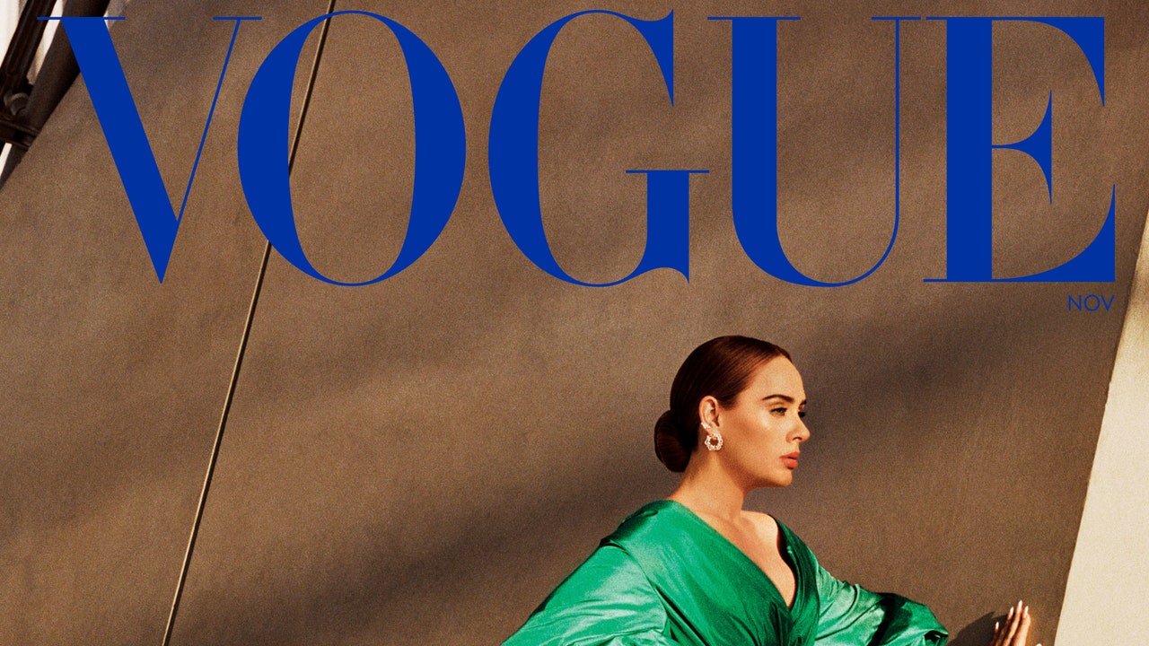 Adele sobre su nuevo álbum, Anxiety & Workout Routine: edición de portada de noviembre de 2021 de Vogue